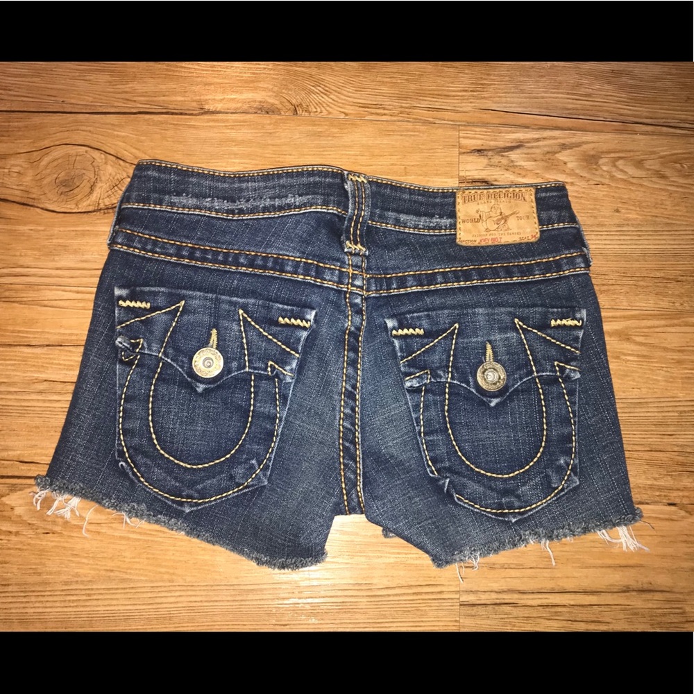 True Religion Jean Shorts